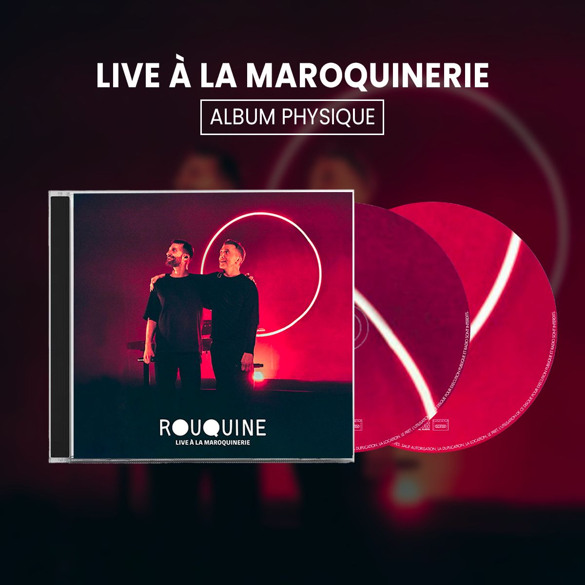 Album Live à La Maroquinerie