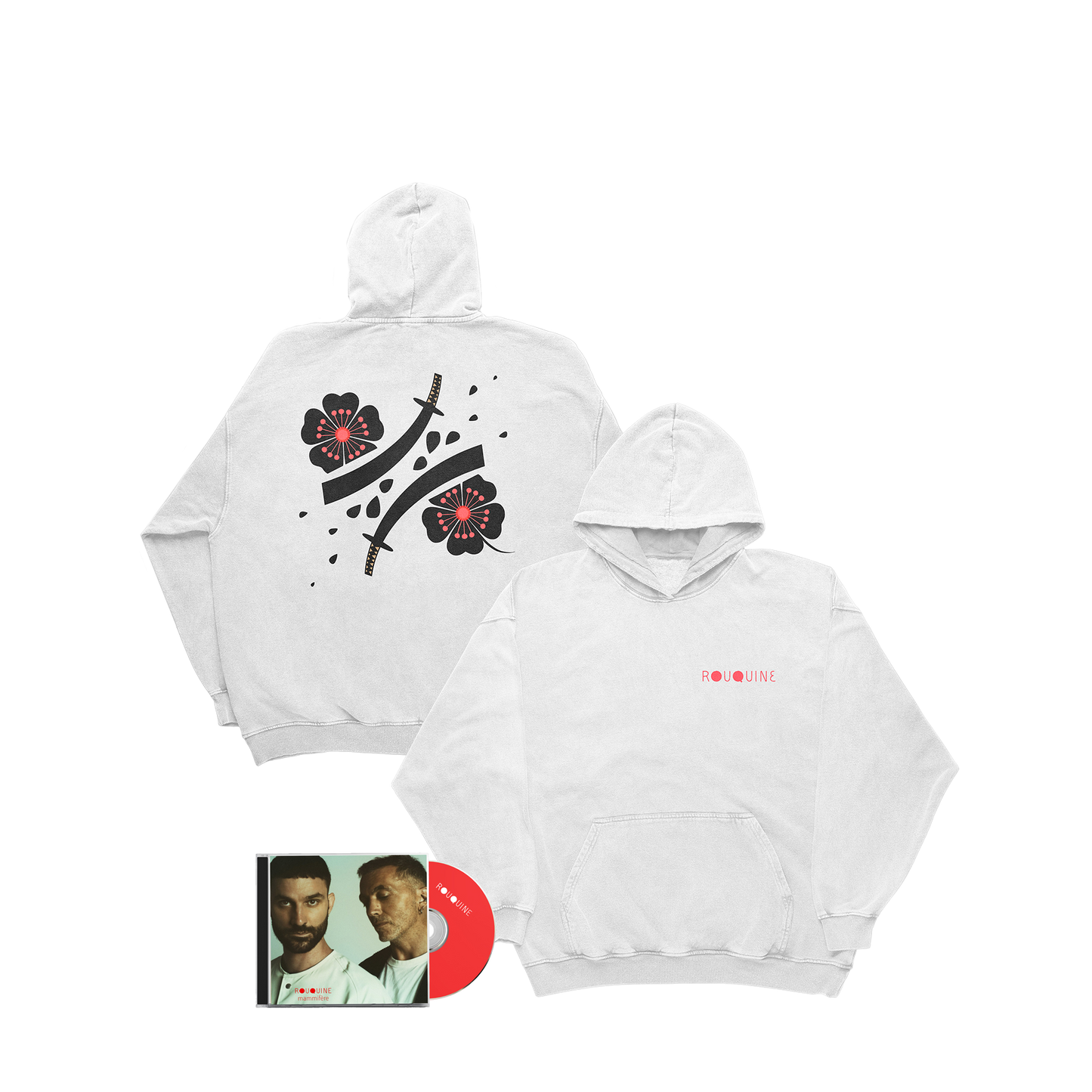 PACK HOODIE PREMIUM SAMOURAÏ + CD "MAMMIFÈRE"