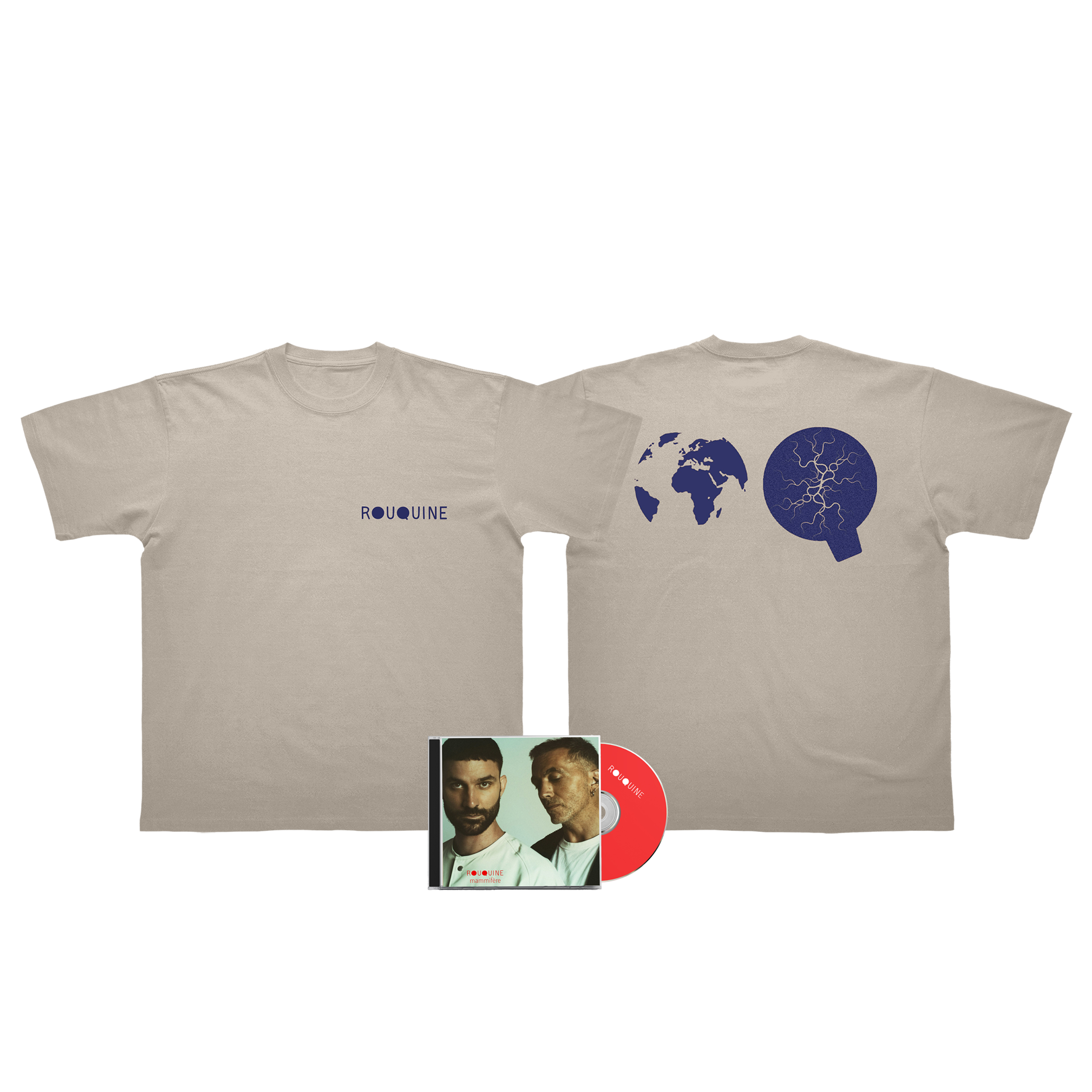 PACK T SHIRT + CD "MAMMIFÈRE"