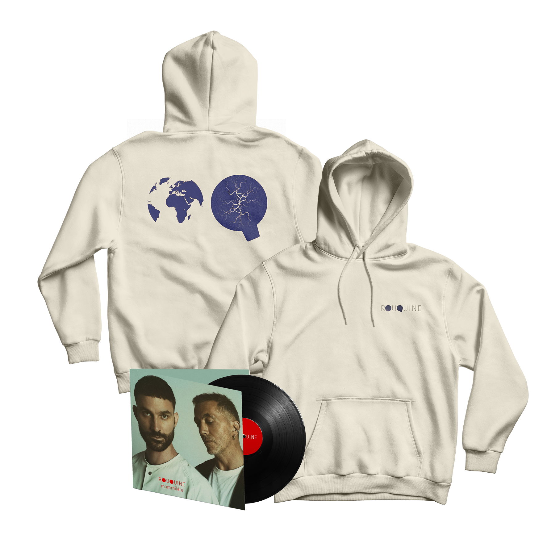 PACK HOODIE + VINYLE "MAMMIFÈRE"