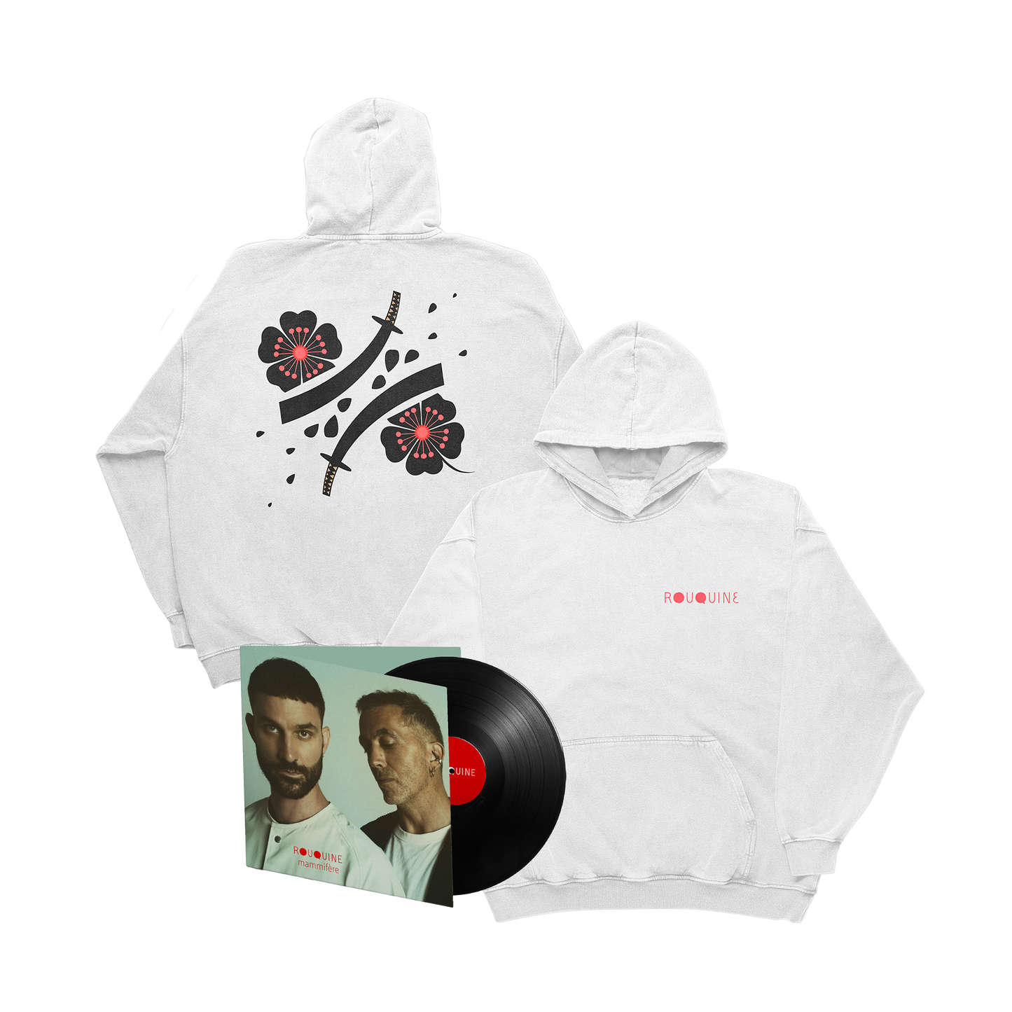 PACK HOODIE PREMIUM SAMOURAÏ + VINYLE "MAMMIFÈRE"