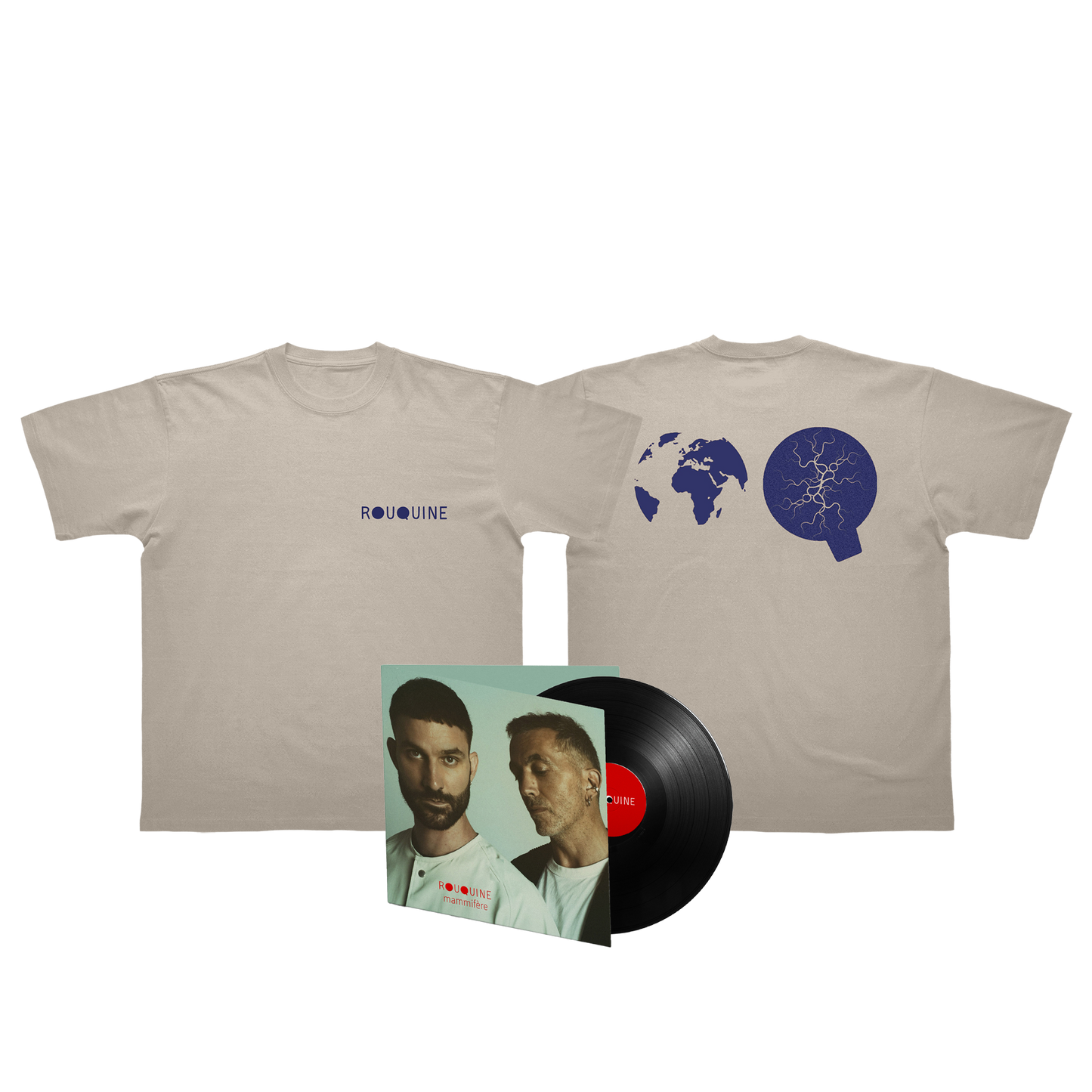 PACK T SHIRT + VINYLE "MAMMIFÈRE"