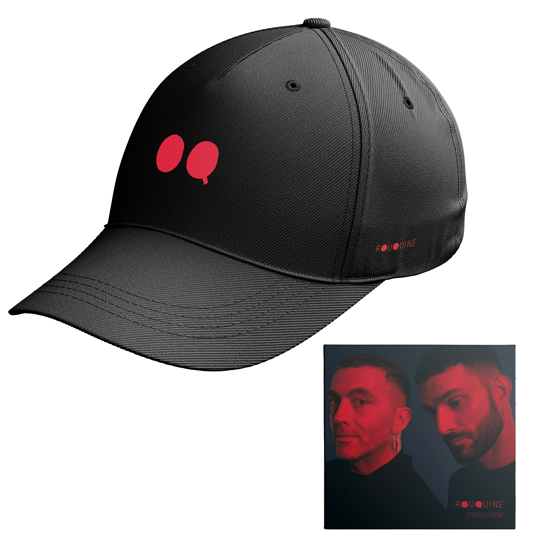 PACK CASQUETTE + CD "MASCULINE"